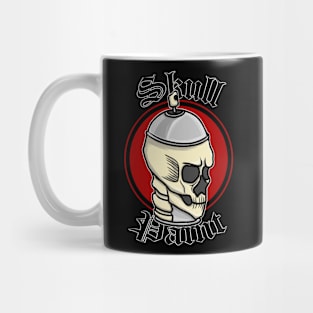 Skull Paint Mug